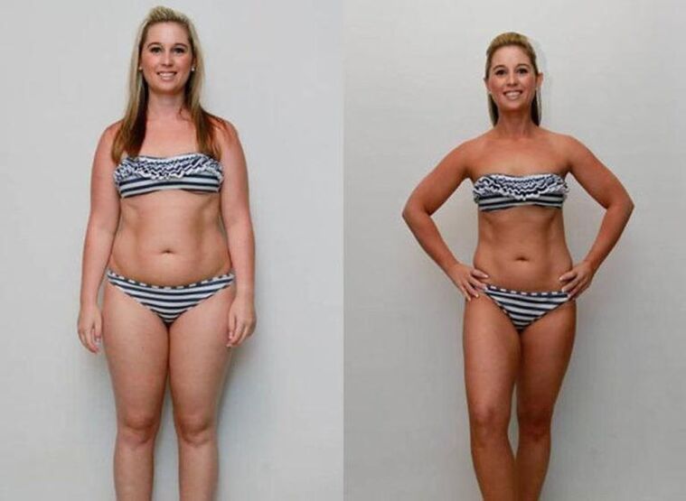 sebelum dan selepas diet kegemaran
