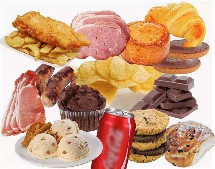 Makanan berbahaya yang dilarang semasa proses penurunan berat badan