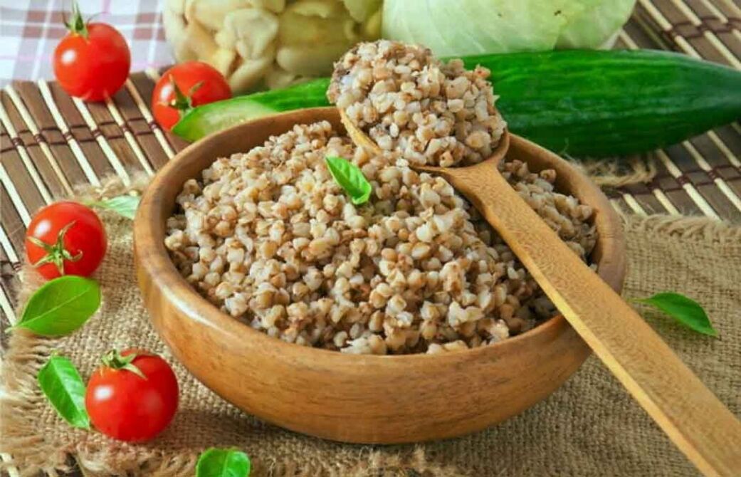 Buckwheat bubur